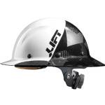 Lift Carbon Fiber Full Brim Hard Hat - White